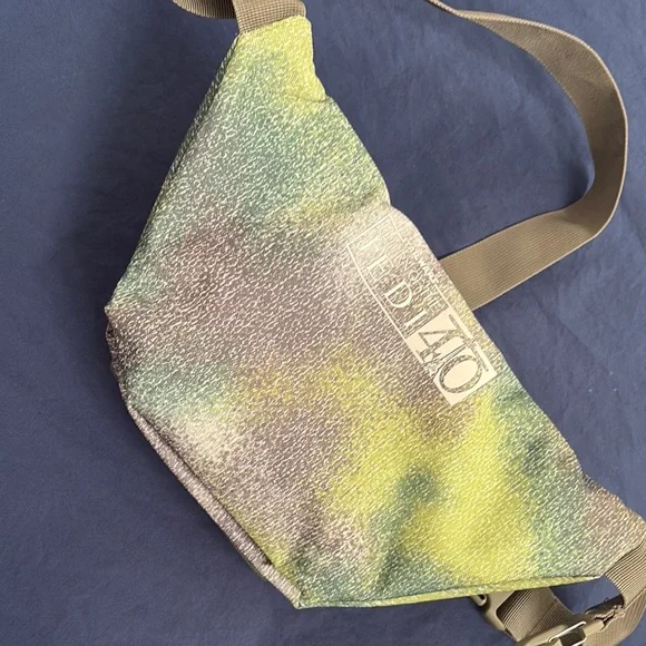 Herschel Supply Company Green and Yellow Belt Bag for Outdoor Adventures